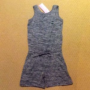 Girls one piece tank and shorts/romper